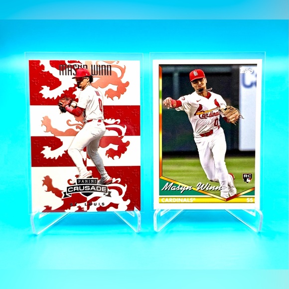 Panini Other - 🔥Masyn Winn Lot! 🔥Topps Rookie Card + Red Crusade Insert! 🤩